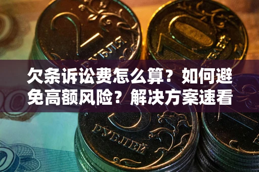 武汉欠条诉讼费怎么算？如何避免高额风险？解决方案速看！