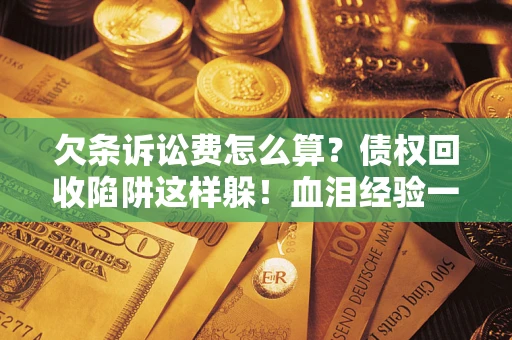 武汉欠条诉讼费怎么算？债权回收陷阱这样躲！血泪经验一次讲透