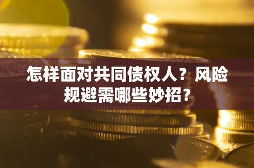 武汉怎样面对共同债权人？风险规避需哪些妙招？
