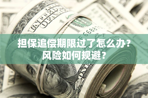 武汉担保追偿期限过了怎么办？风险如何规避？