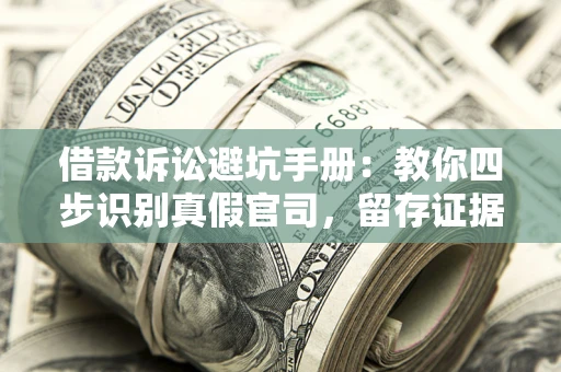武汉借款诉讼避坑手册：教你四步识别真假官司，留存证据不踩雷